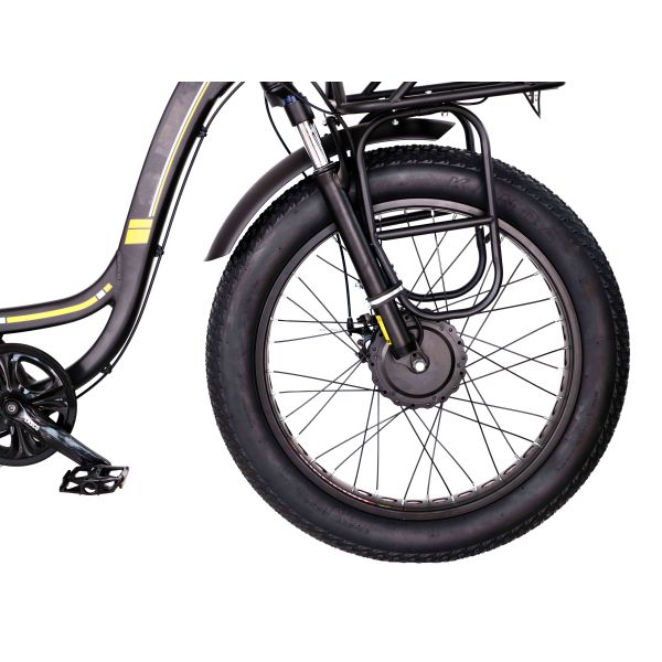 Lightweight Aluminum Frame Electric Tricycle 48V 750W 21AH 50KM/H for Adult Passenger