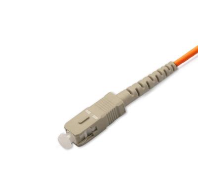 Cabo de remendo do cabo de fibra ótica com conector de Sc/FC/LC/St/E2000/Mu/MTRJ