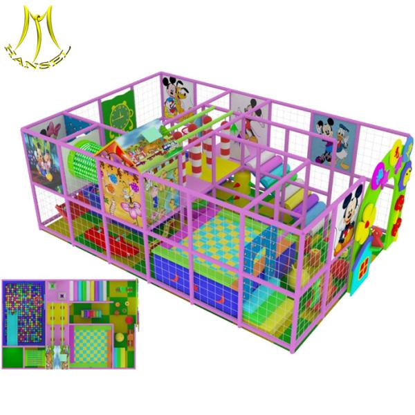 Hansel   funny kids indoor climbing games metal play structure for sale