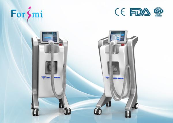 low risk HIFU Machine 500W Power 250Khz frequency Pulse width 0.5s