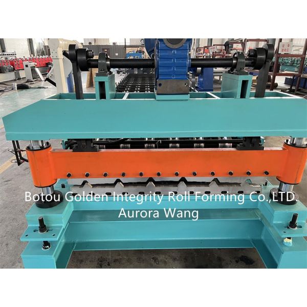 Auto Roof Panel Roll Forming Machine Steel Trapezoidal Sheet Roll Forming Machine
