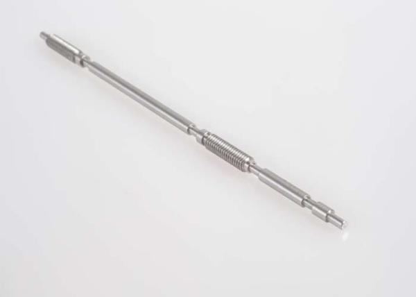 Printers Precision Stainless Steel Shaft / High Polishing Long Spline Shaft With Knurls