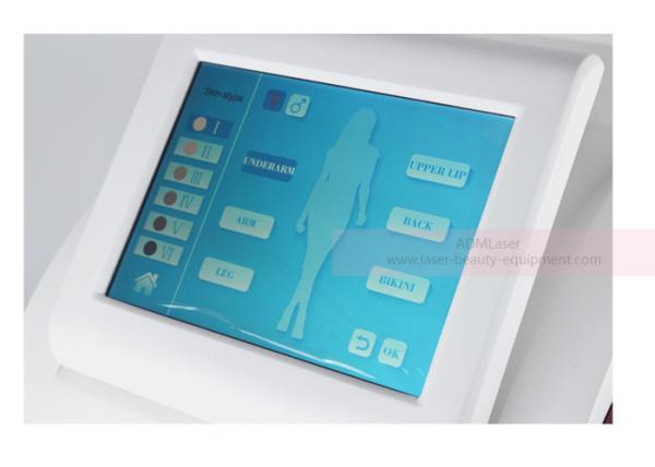Portable 808nm Laser Hair Removal Equipment Excellent Treatment For Beauty Salon