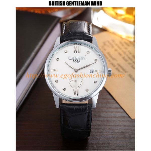 066A Rose Gold Roma Marks Stainless Steel Caseback Watch Quartz Movement Japan Watch OEM