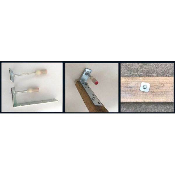 Customizable Logo Extendable Ceiling Tool Anchor Plasterboard Nail Gun with Silencer