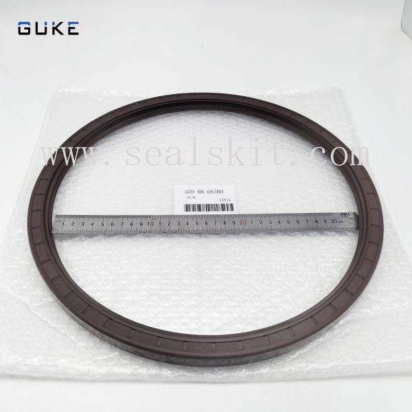 High Quality  Viton Oil Seal  569-88-66580 For Komatsu Dump Truck HD465 HD605 Front Axle 5698866580 FKM