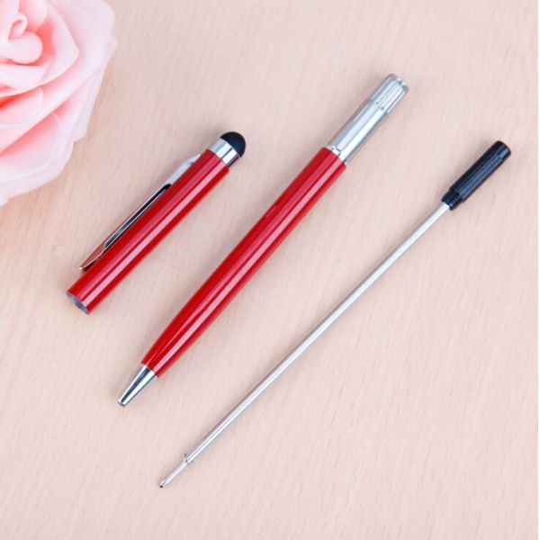 Hotel Use Slim Metal Pen metal stylus touch screen pen for promotional