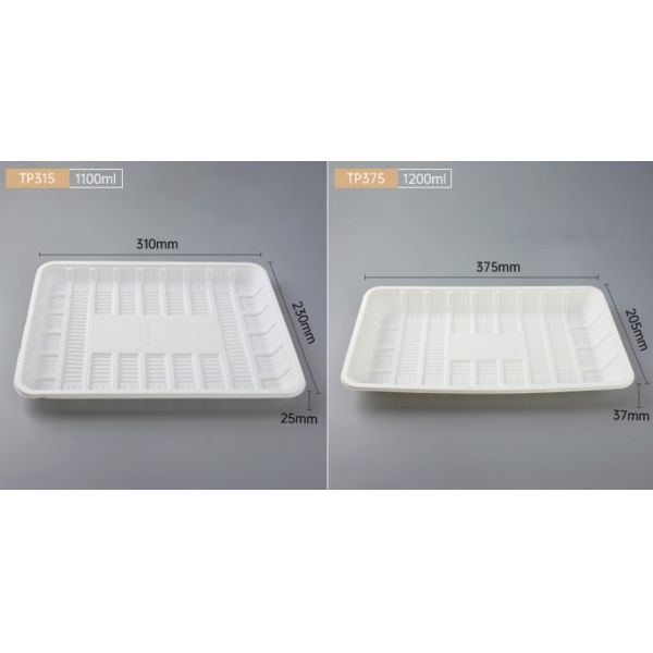 плиты Degradable майцены 52g устранимые для свежего подноса фрукта и овоща