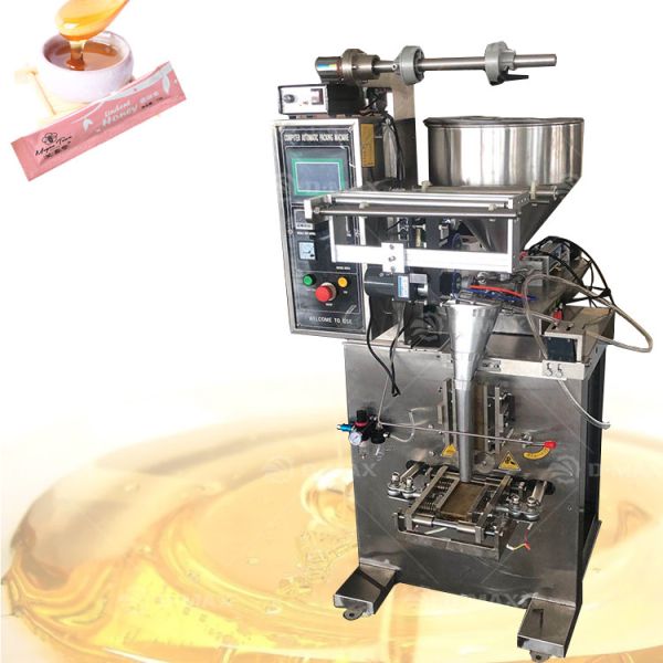 Small Bag Honey Sauce Paste Liquid Packaging Ketchup Packing Machine with Multi-function
