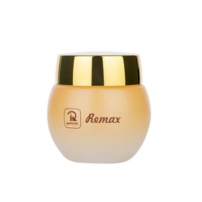 30g Round Glass Cosmetic Cream Jar Gradient  Glass Cosmetic Jars With Lids