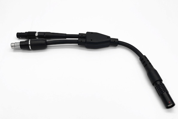 Изготовленный на заказ мужчина Lemo 4pin кабеля ночного видения к кабелю Фишер 4pin мужскому