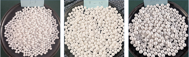 1-2mm Alumina Bubble Brick Thermal Insulation Filling Material