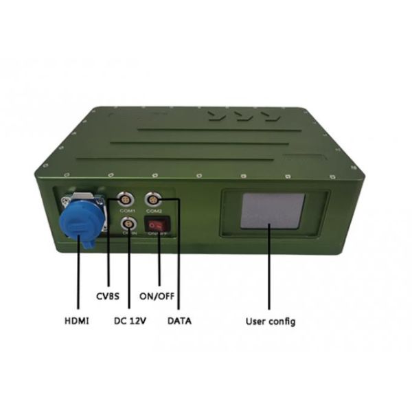 Mobile Transmission Equipment 20 Watt COFDM HD Wireless Video Transmitter H.265