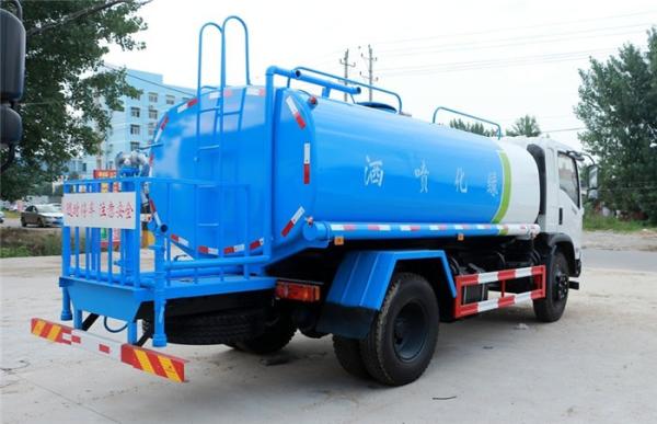 caminhão de petroleiro 170HP da água 4X2 2900 aço carbono dos tanques Q235 do caminhão da água do galão