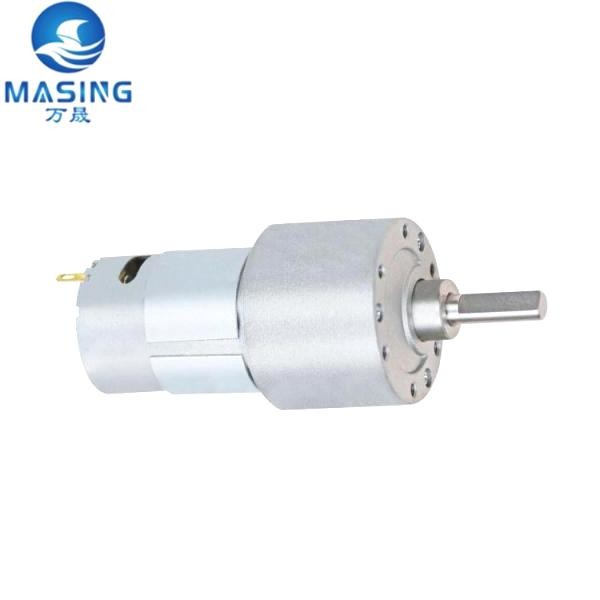 Rs-385 Rs-395 moteur à courant continu avec boîte de vitesses 37 mm moteur à engrenages 12v moteur à couple élevé moteur à engrenages brossés