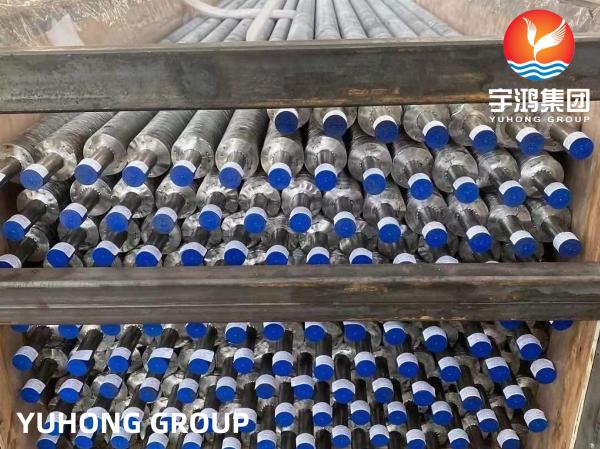 ASME SB163 N04400 Nickel Alloy Steel Seamless Tube With G Type Fin Tubes And Aluminium Fin Strip