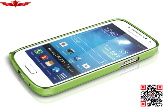 Fashion Design Ultra Thin 0.7MM Aluminum Bumper For Samsung Galaxy S4 Mini Multi Color