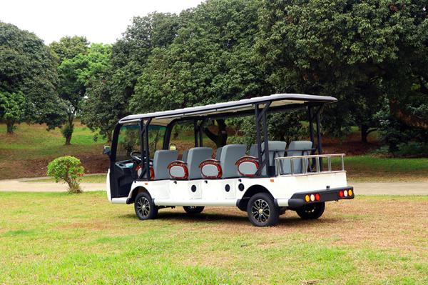 EcoGolf Shuttle Bus 8 Passenger With 72V Lithium Ion Battery For Leisure Tours