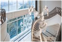 Hotel Lobby Chandelier Angel Wings Wings Artistic Modeling Villa Pick Empty Hall Duplex Staircase Lamps