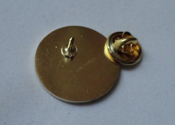 3D Brass Stamping AF & AM Lapel Pin, Rope Edge Soft Enamel Pin with Gold Plating