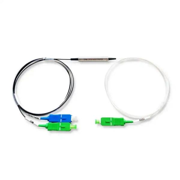 Micro tube en acier 1310nm 1490nm 1550nm Longueur d'onde de fibre optique Division FWDM Multiplexeur pour EDFA