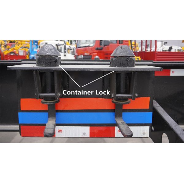 Контейнер для боковой погрузки 40 т Транспортный боковой погрузчик Прицеп самонагружающийся прицеп