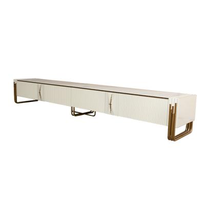 Multifunctional Living Room Furniture Sets Customized Metal Frame Center Table With Drawer