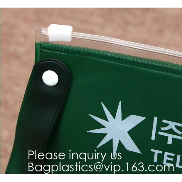 Eco-Friendly Transparent Soft EVA Plastic Cosmetic Packaging Bags With Zipper Top,EVA Plastic Durable Cosmetic Bagease