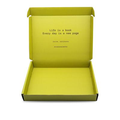 Folding Corrugated Paper Box Custom Printed Packing Book Shipping Boxes