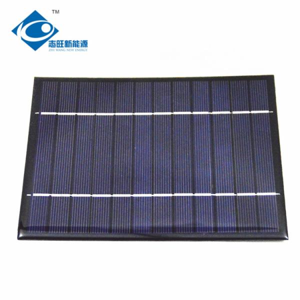 3W Poly high power photovoltaic solar panel 0.5A Epoxy Resin Solar Panel  ZW-170130 6v small solar panel