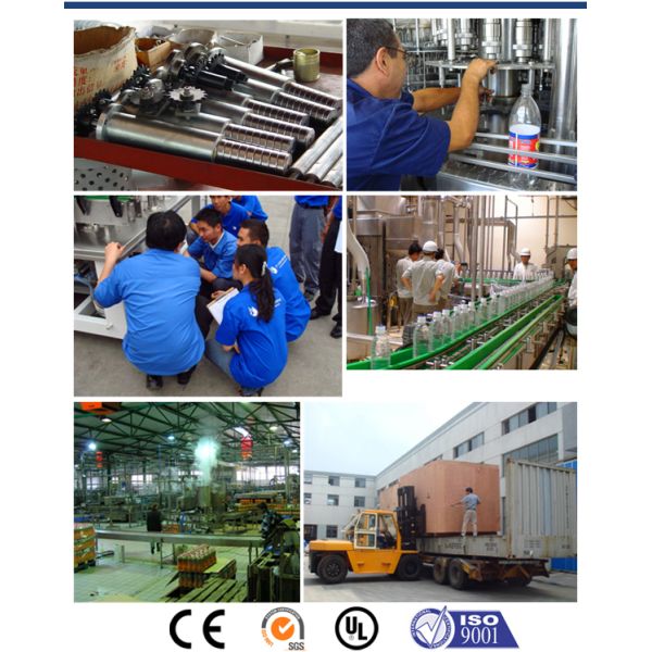 Automatic 3 In 1 Hot Filling Machine , PET Bottle Juice Filling Line