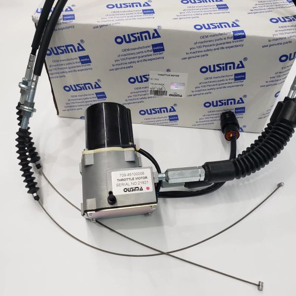 KATO Excavator Throttle Motor, moteur pas à pas de la commande de puissance 709-45100006