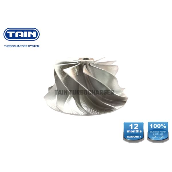 подъем KP39 46mm/48.6mm колеса компрессора Turbo заготовки 10blade 35.5mm для фокуса/Mondeo Форда