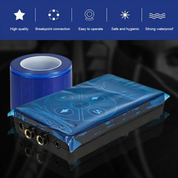 Filme dental azul transparente da barreira da borda não pegajosa para instrumentos Handheld dos equipamentos médicos