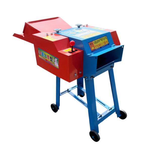 Iron Agricultural Chaff Cutter 1000kg/H Output Grass Chopper Machine For Animal Feed