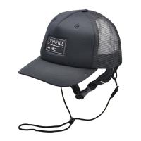 Poliéster preto Mesh Back Embroidered Custom Logo do chapéu do camionista do esporte de 5 painéis