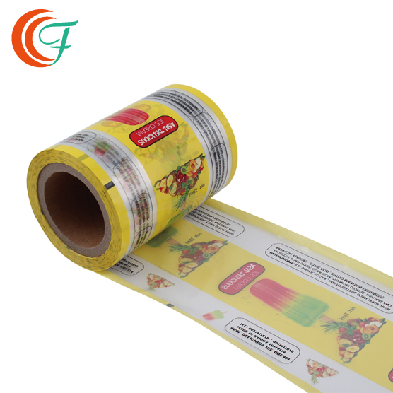 Цвет напечатал фильм слоения фильма 50-60mic BOPP замороженных продуктов упаковывая для пакета мороженого