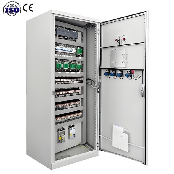 Control inteligente de sombrillas, gabinete eléctrico industrial, caja de sensores de intensidad de luz.