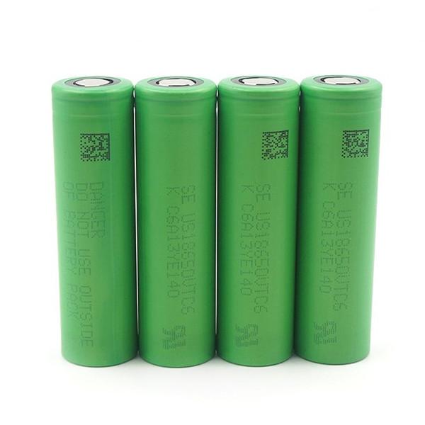 Original Sony VTC6 18650 3000mAh 3.7V Rechargeable Lithium-ion Sony US18650VTC6 30A High Amp Discharge Battery Cells