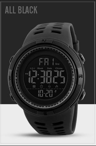 À prova de água 3ATM todo o relógio plástico de quartzo do relógio 48mm Lcd de quartzo