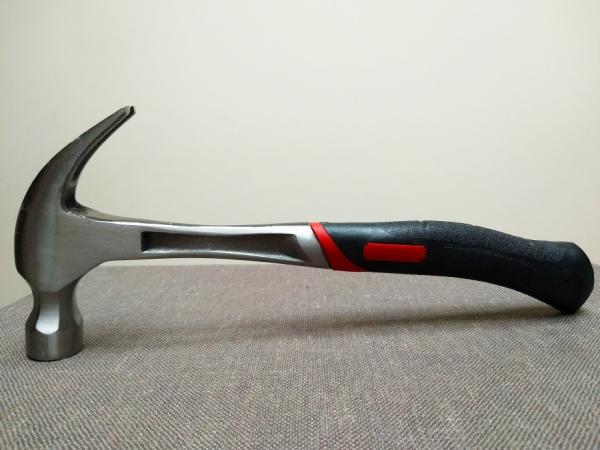 More safe and durable one Piece Claw hammer/Nail hammer (XLHK-0002) with polishing surface