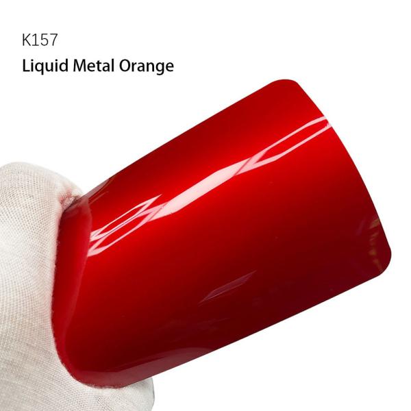 Liquid Metal Orange TPU Color Paint Protection Film Premium Car Color Film