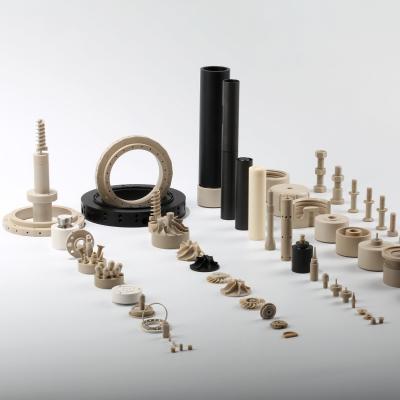 PI Cliente Componente CNC Machined cor original com Material DUPONT TM VESPEL®