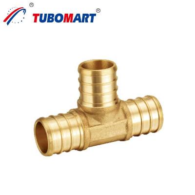 Lead Free Pex Crimp Fittings Brass Crimp Fittings Plumbing For Water Supply Systems
