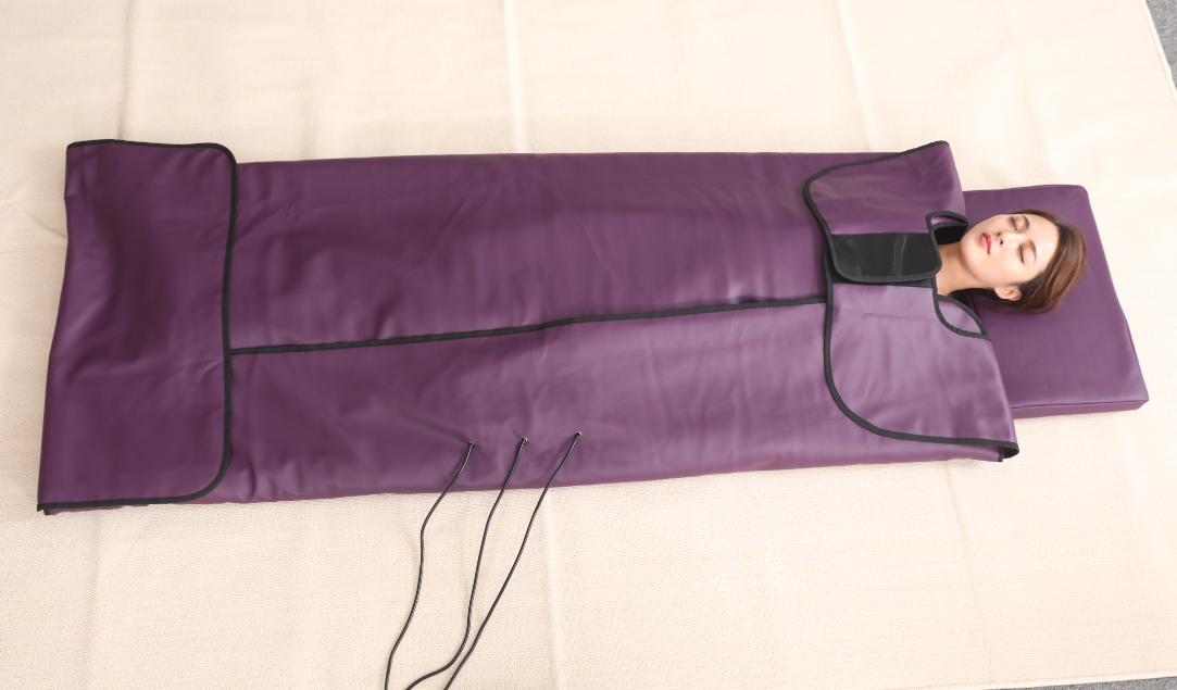 Skin Rejuvenation 3 Zone Sauna Blanket Therapeutic Wrap With Photon Light ODM