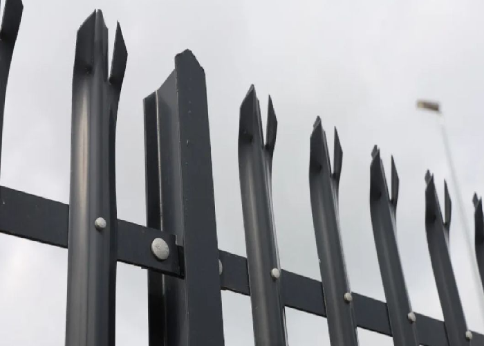 Steel Galvanized Modular Palisade Fence Panel High Security Perimeter Solution