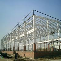Edificios de metal prefabricados de una sola parada Panel de sandwich de estructura ligera