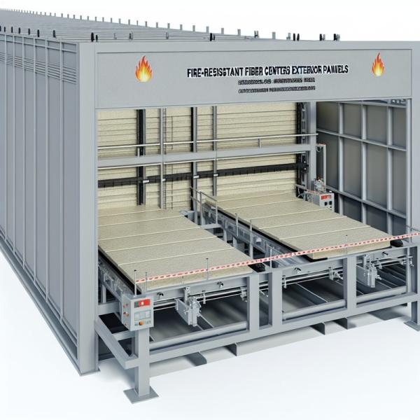 Fire-resistant Fiber Cement Exterior Panels Machine With Durable Construction And Service Life Of 25 Years And Beyond
