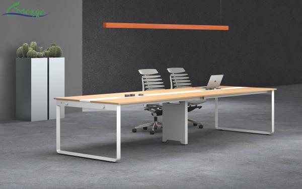 2 Drawers 4 Compartments Open Space Office Workstation for Work in Open Office Environment