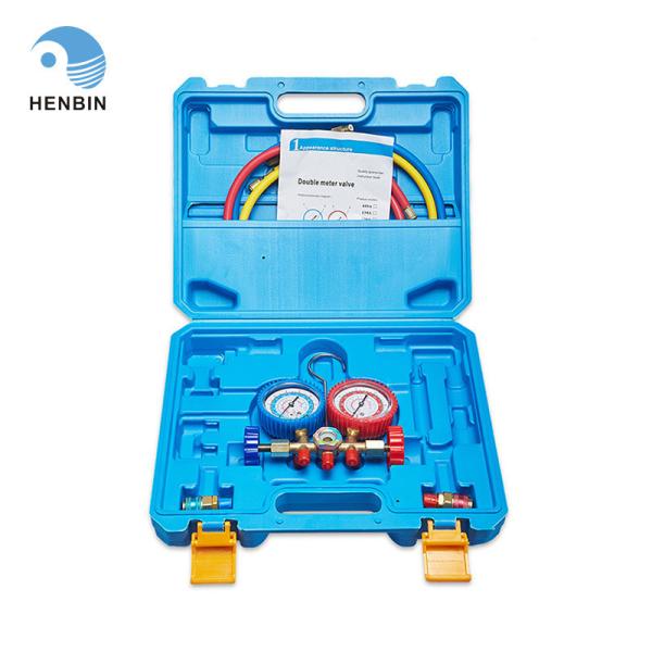 R12 R502 Refrigeration Manifold Gauge For Food Packing Machine